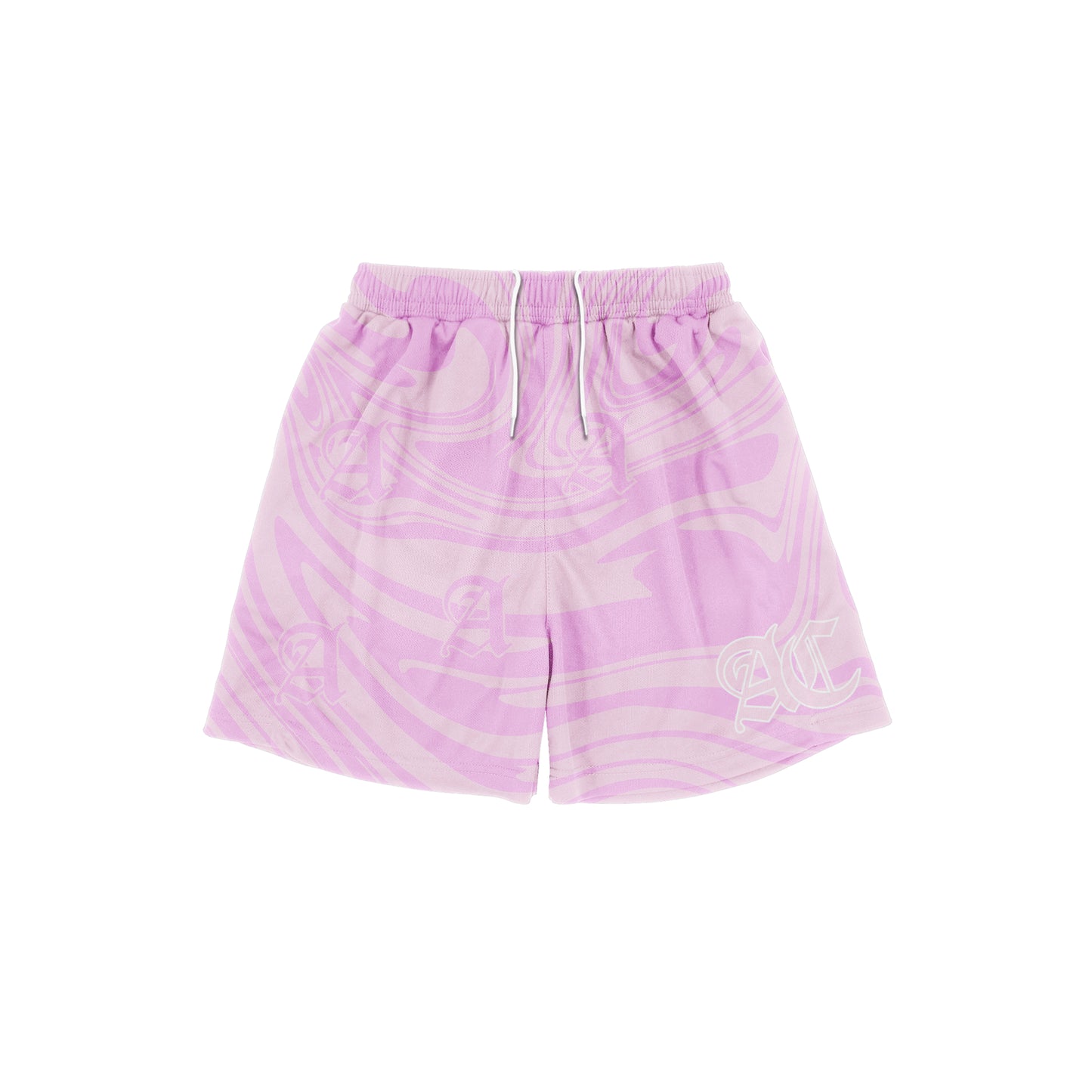Pink Mesh Shorts